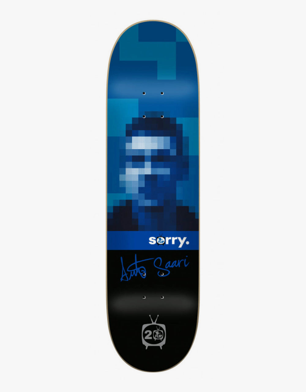Flip Saari Sorry 20th Anniversary Skateboard Deck - 8.13"