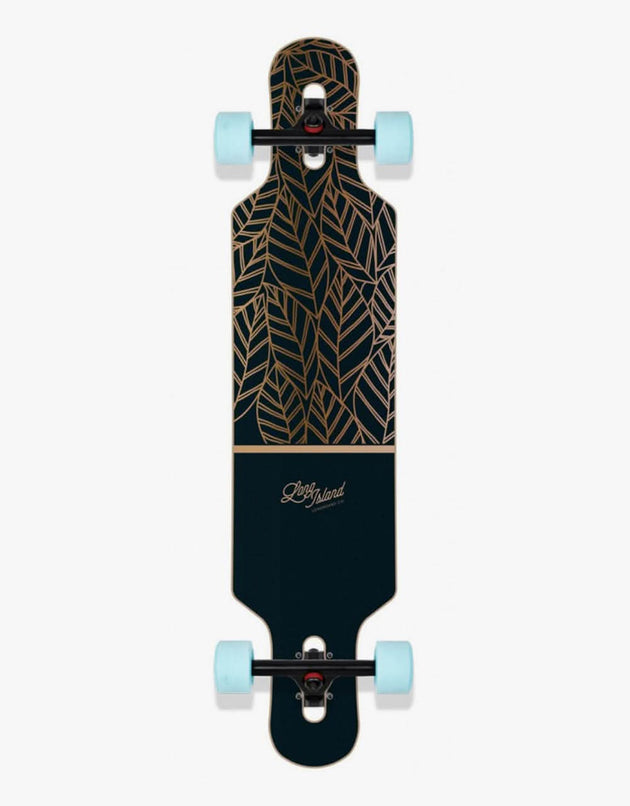 Long Island Art Deco Drop Through Longboard - 38.9" x 8.75"