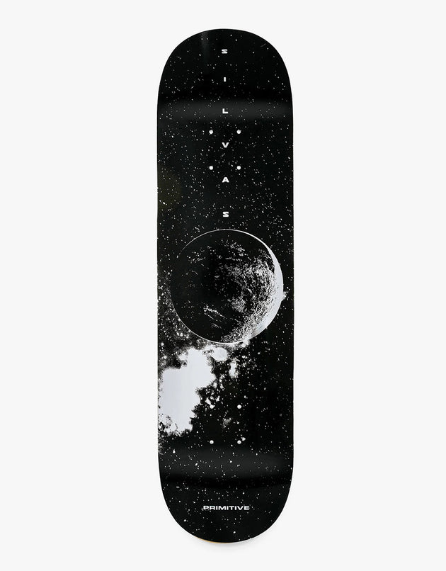 Primitive Silvas Moon Skateboard Deck - 8.25"