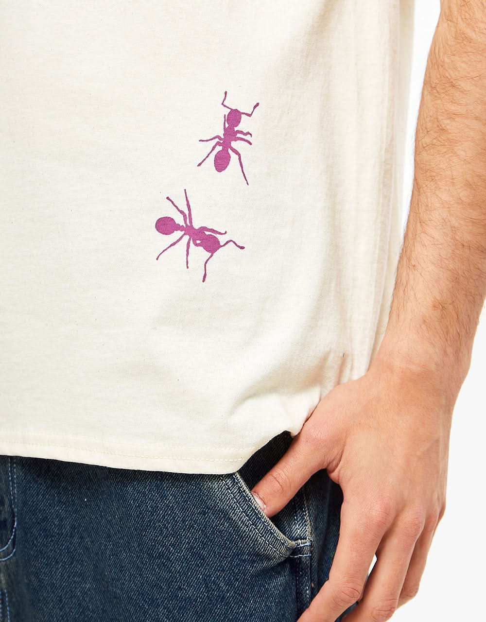 Route One Back To It T-Shirt - Natural