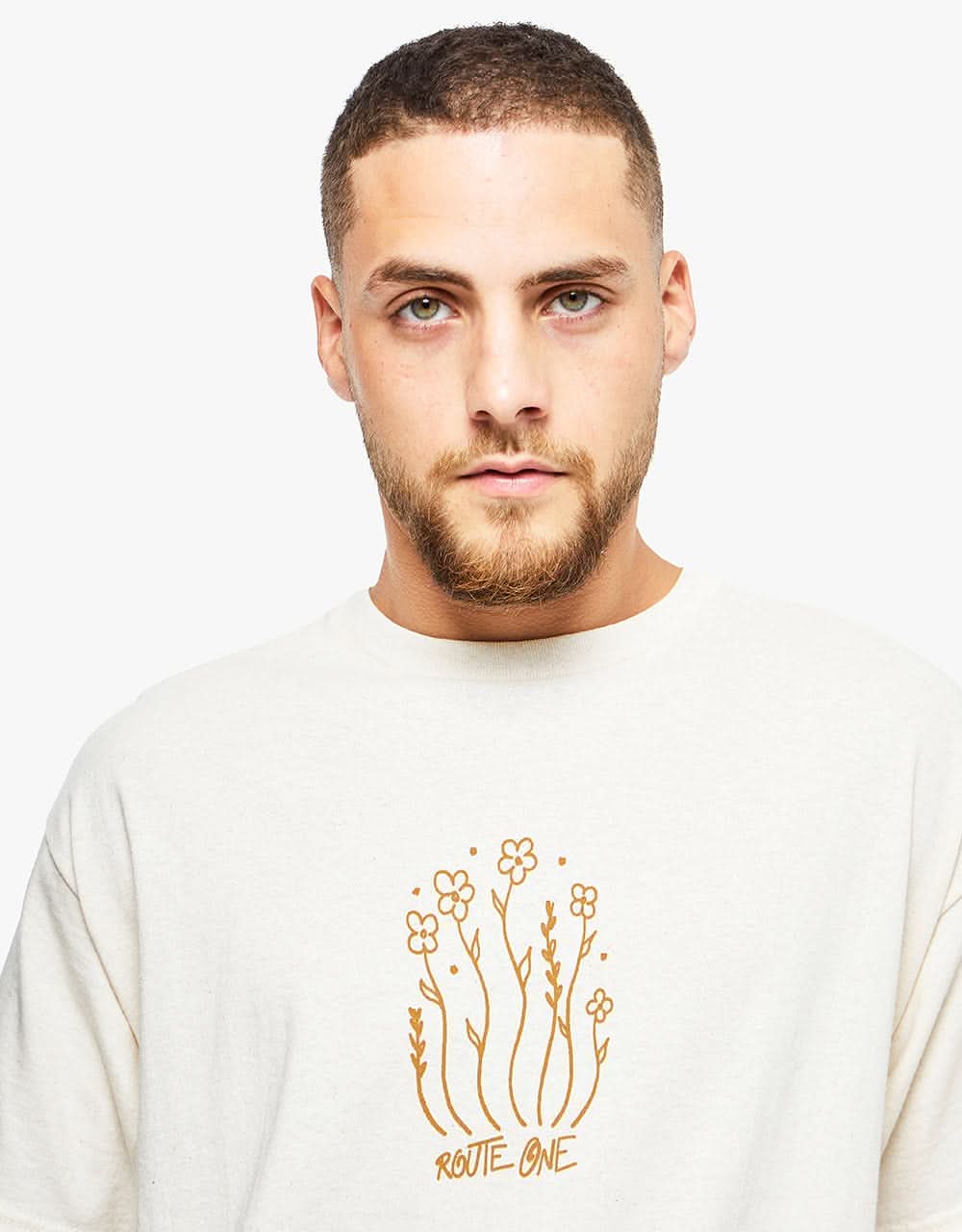 Route One Evidence T-Shirt - Natural