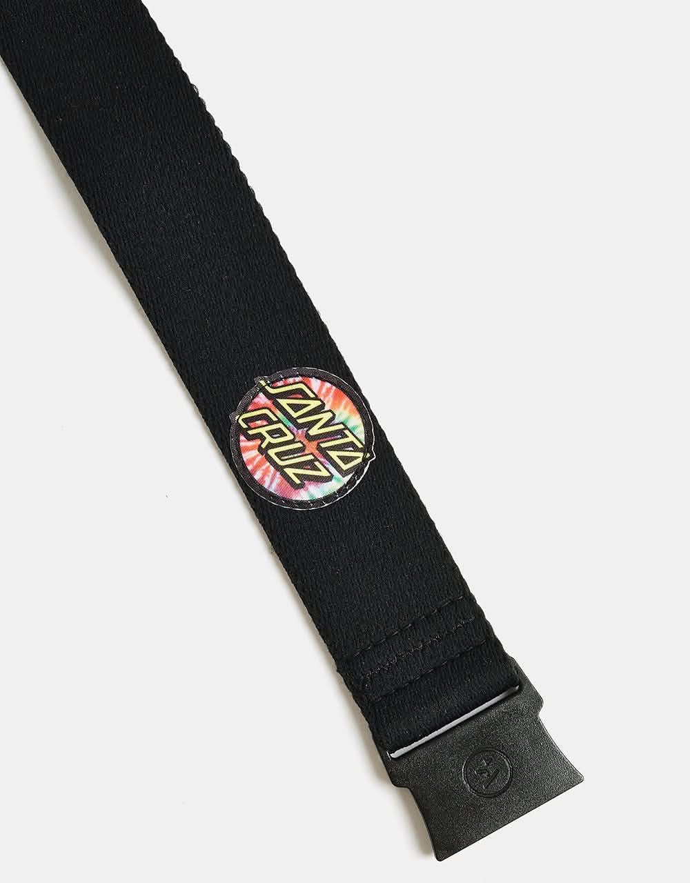 Arcade x Santa Cruz Dot Slim Belt - Black/Tie Dye