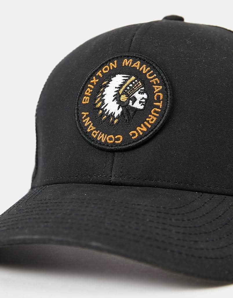 Brixton Rival Stamp X MP Mesh Cap - Black