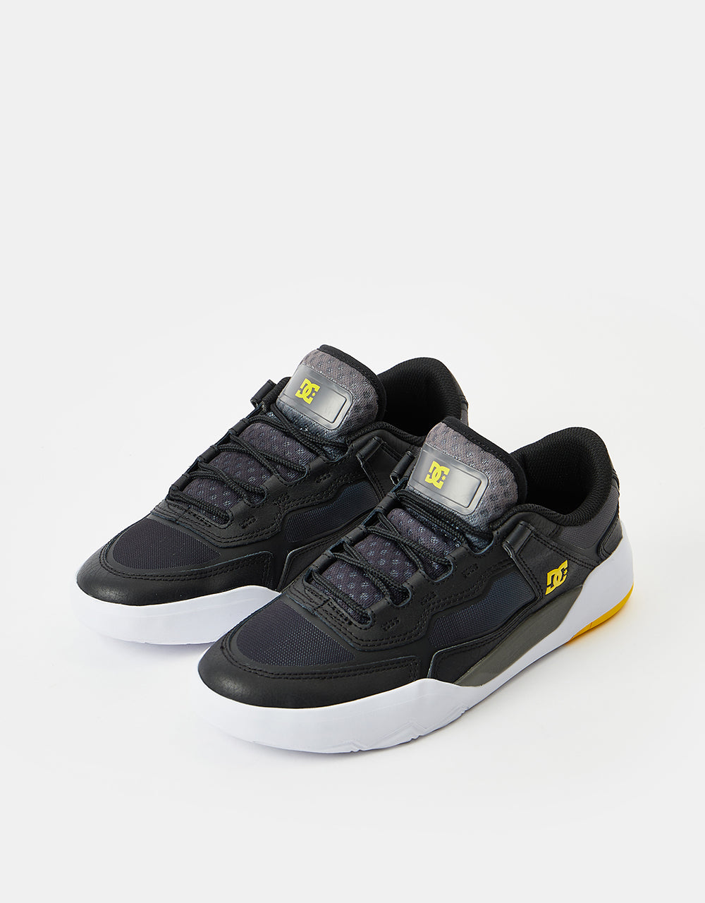 DC Metric Skate Shoes - Black/Grey/Yellow