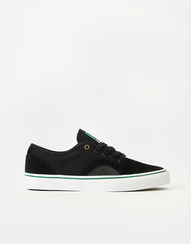 Emerica Provost G6 Skate Shoes - Black/White/Gold