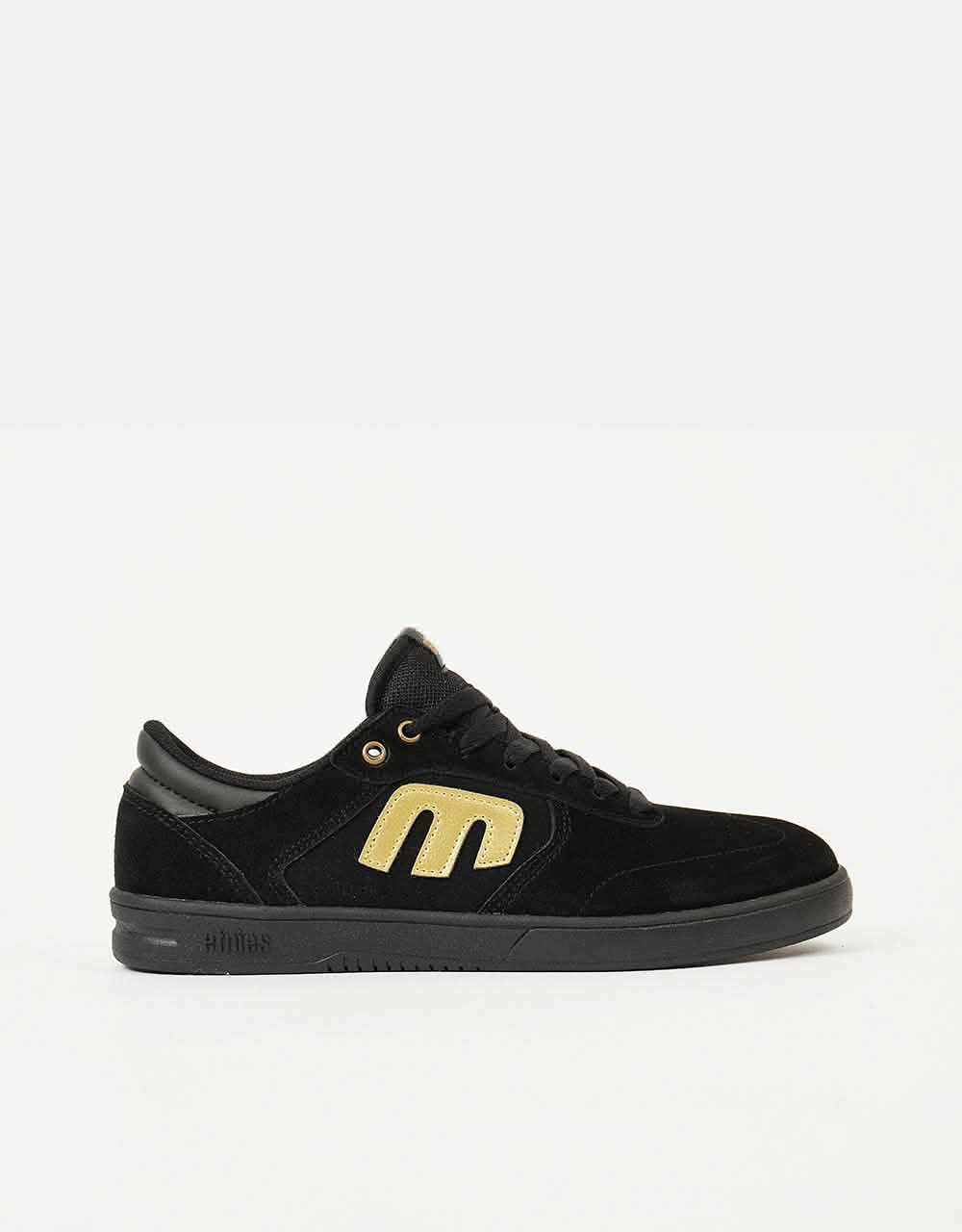 Etnies Windrow Skate Shoes Black/Gold