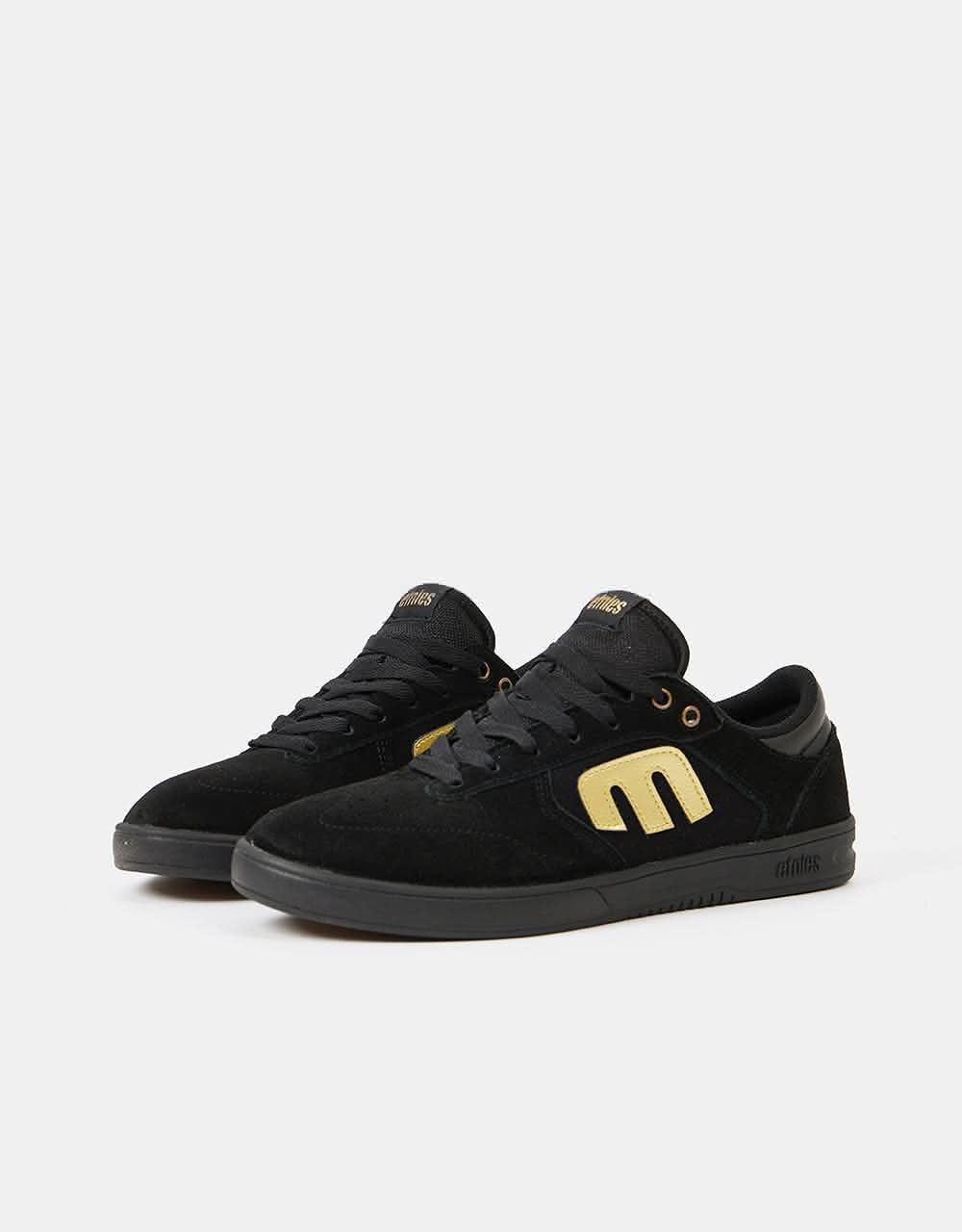 Etnies Windrow Skate Shoes Black/Gold