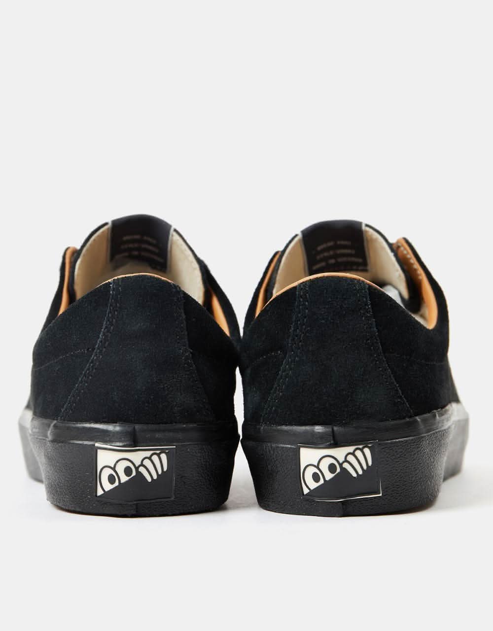 Last Resort AB VM003 Suede Lo Skate Shoes - Black/Black