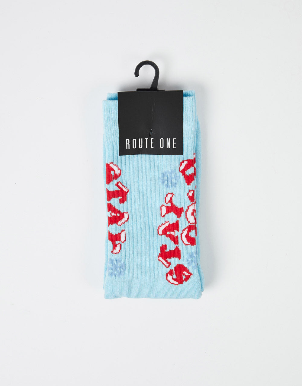 Route One Stay Cold Socks - Light Blue