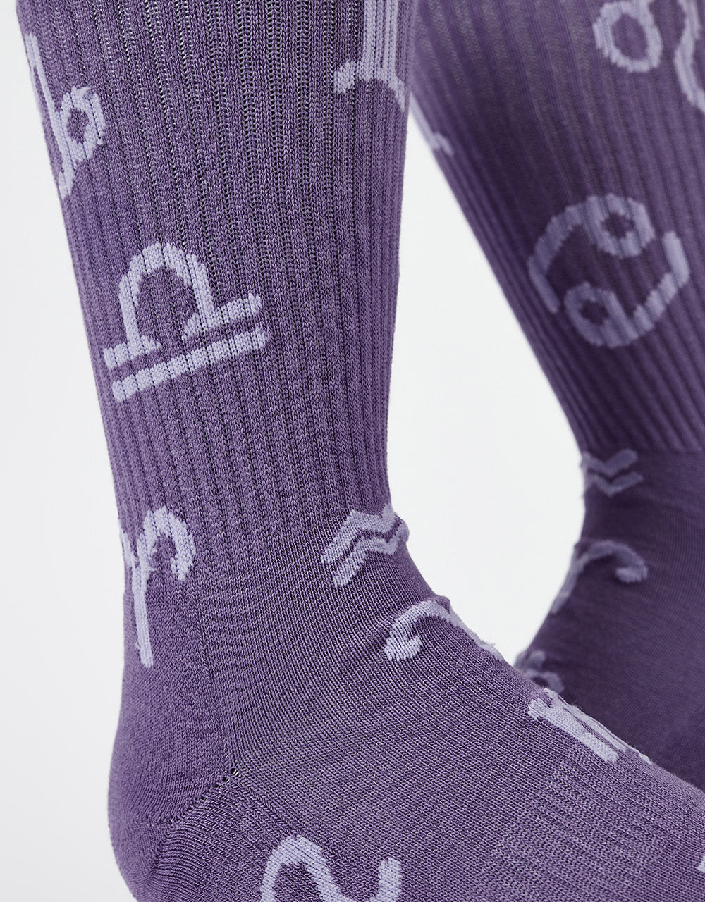 Route One Zodiac Socks - Lavender Blue