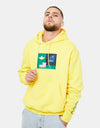 adidas Shmoofoil Pullover Hoodie - Impact Yellow/Multicolor