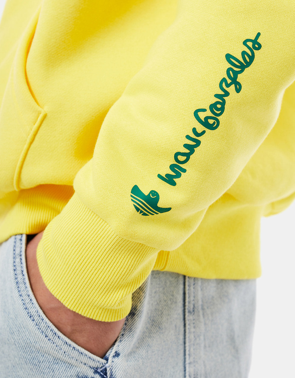 adidas Shmoofoil Pullover Hoodie - Impact Yellow/Multicolor