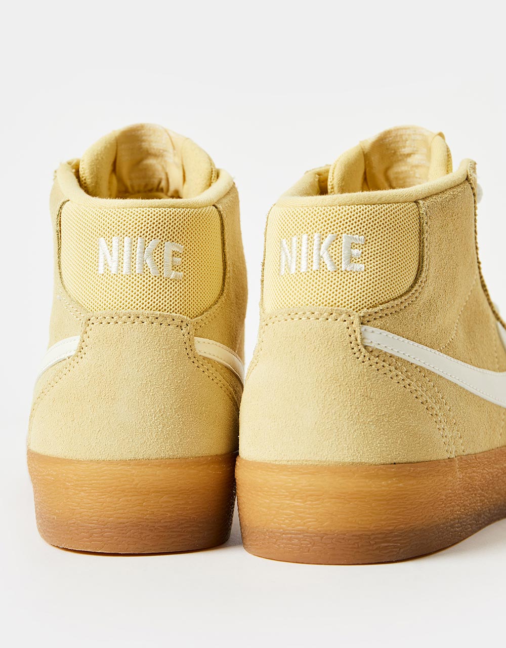 Nike SB Bruin High Skate Shoes - Lemon Wash/Sail-Lemon Wash