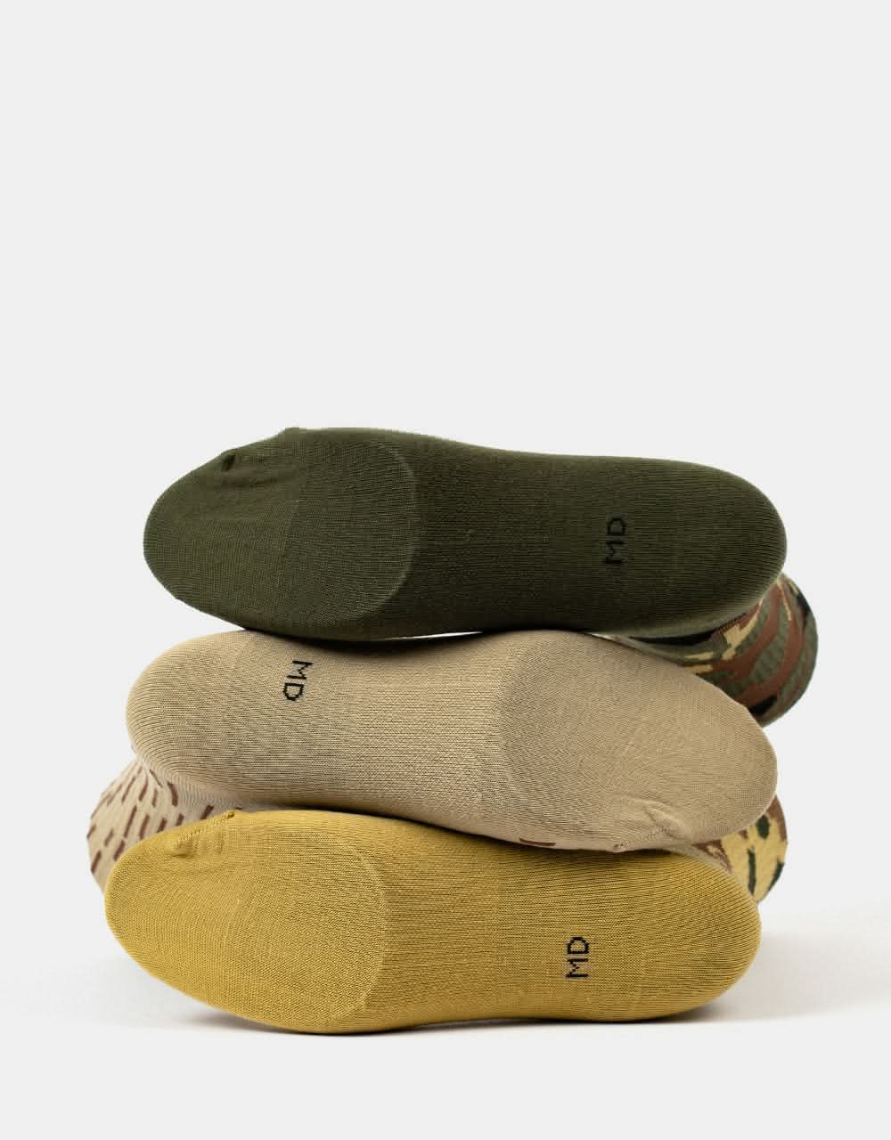 Nike Everyday Essential 3 Pack Socks - Brown Camo