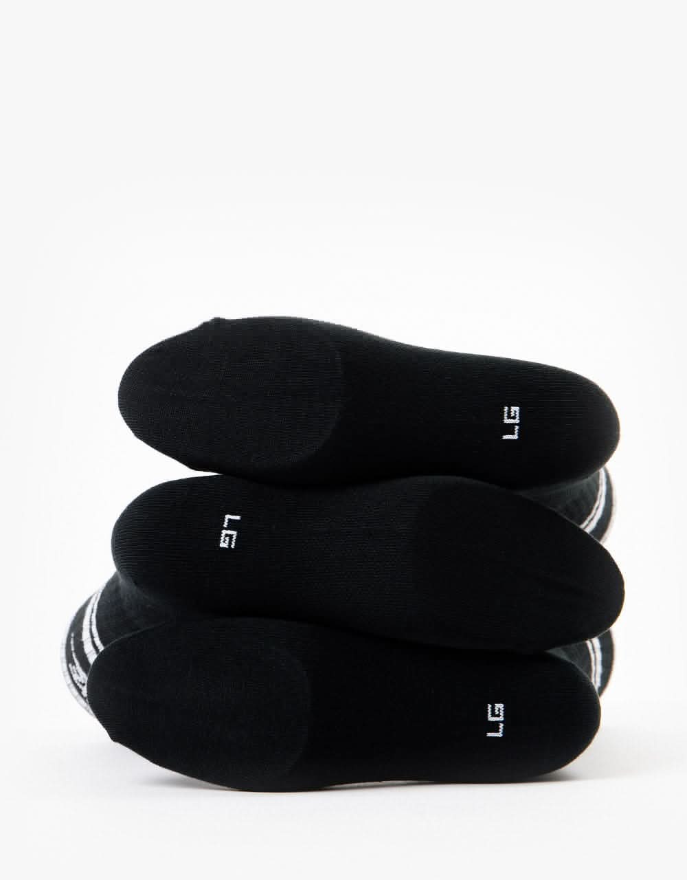 Nike Sportswear Everyday Essential 3 Pack Socks - Black/White