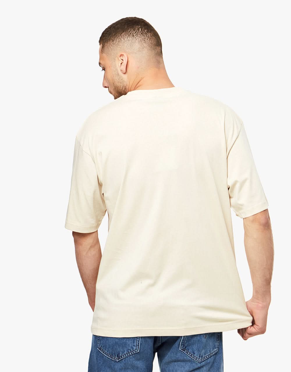 Santa Cruz Outline Fade Hand T-Shirt - Off White