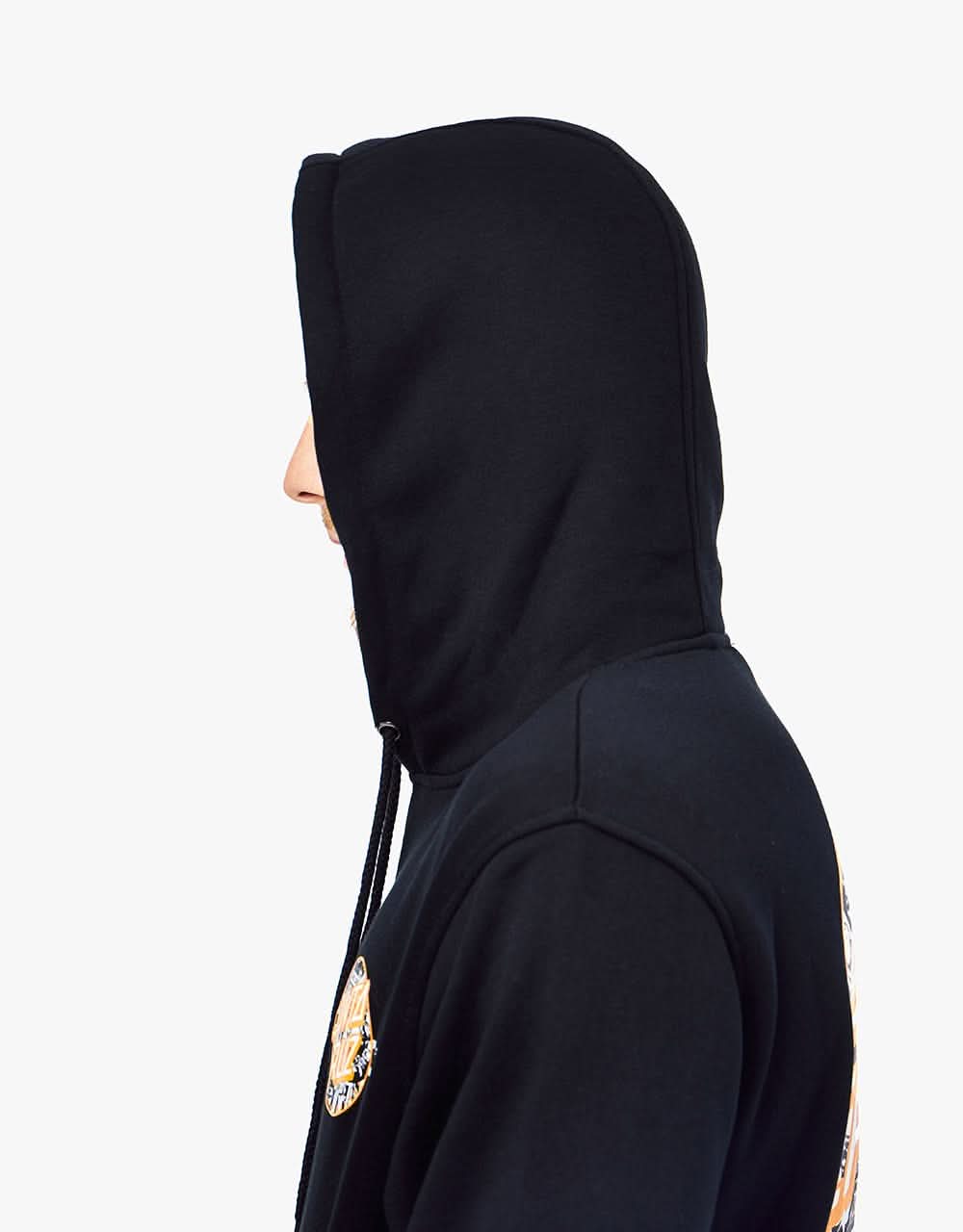 Santa Cruz Flier Dot Pullover Hoodie - Black