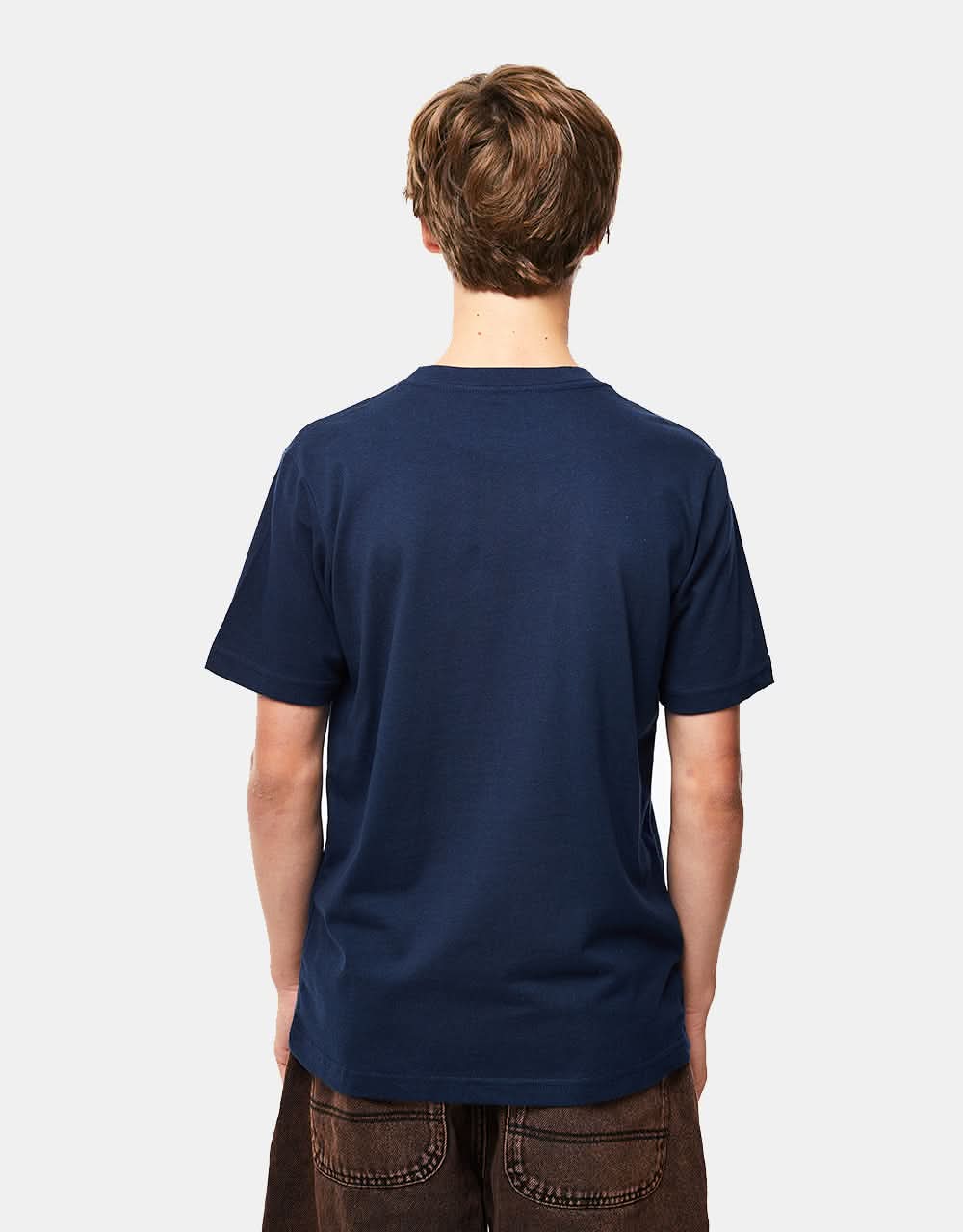 midnight navy blue shirt