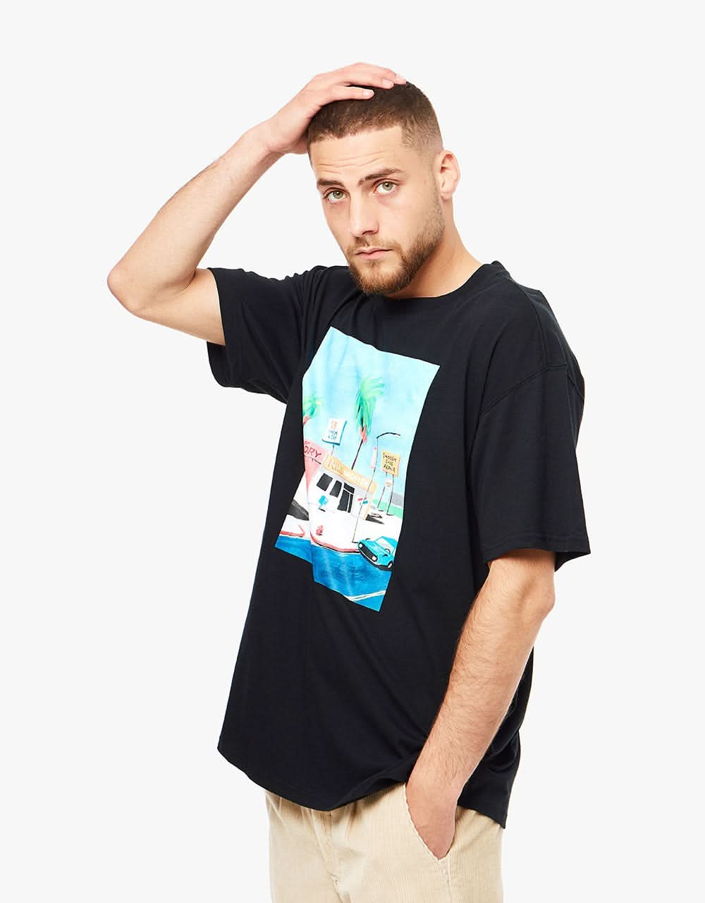 Nike SB Laundry T-Shirt - Black