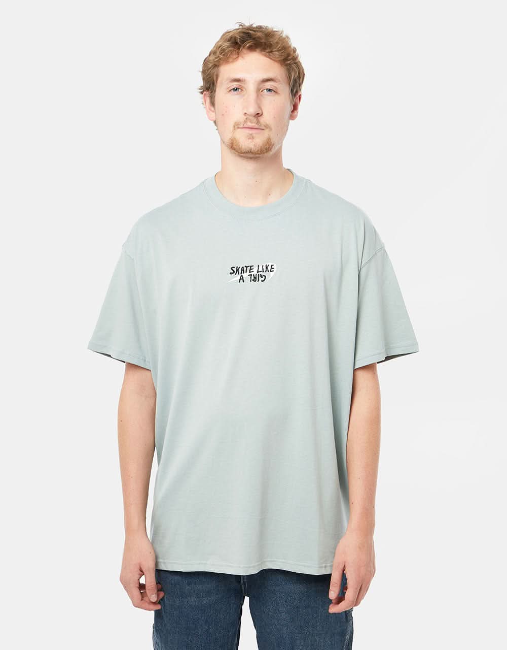 skate like a girl shirt