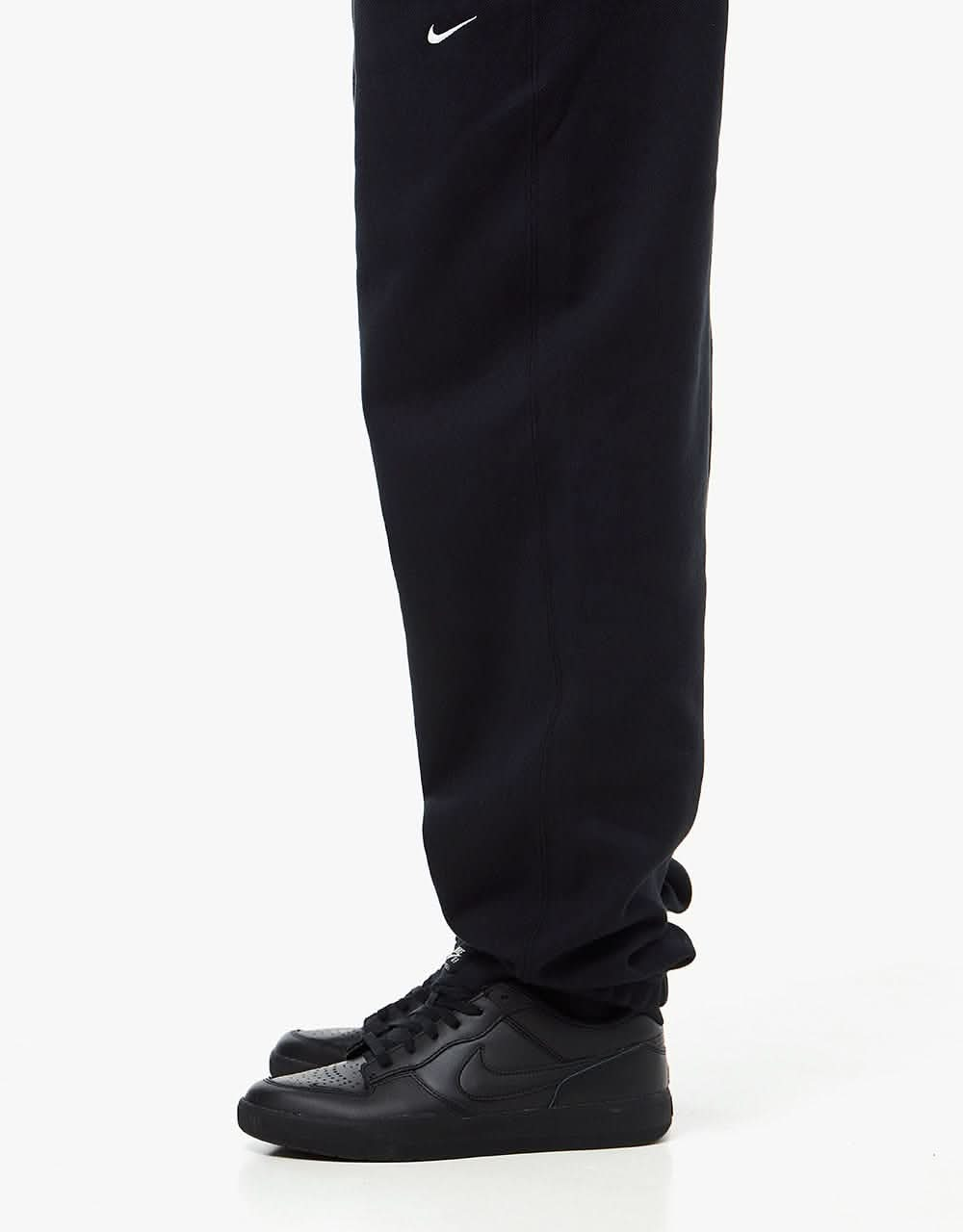 Nike Solo Swoosh Sweatpants - Black/White