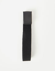 Carhartt WIP Tonal Script Web Belt - Black/Black