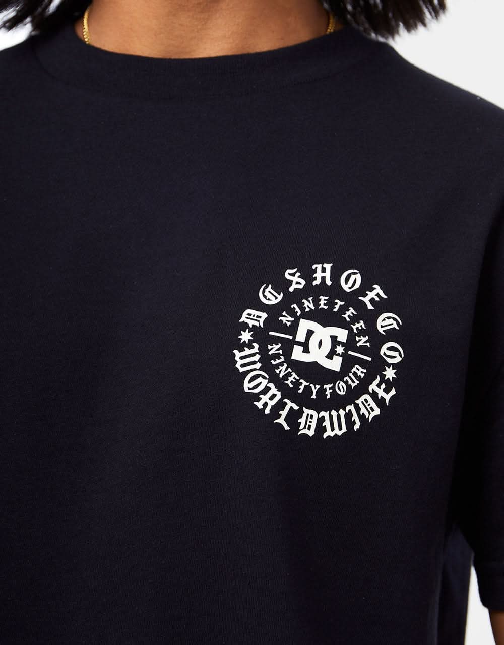 DC Old Circle T-Shirt - Black