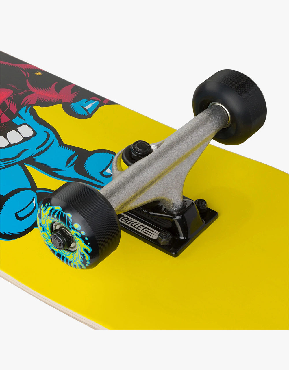Santa Cruz x Stranger Things Screaming Hand Complete Skateboard - 8"