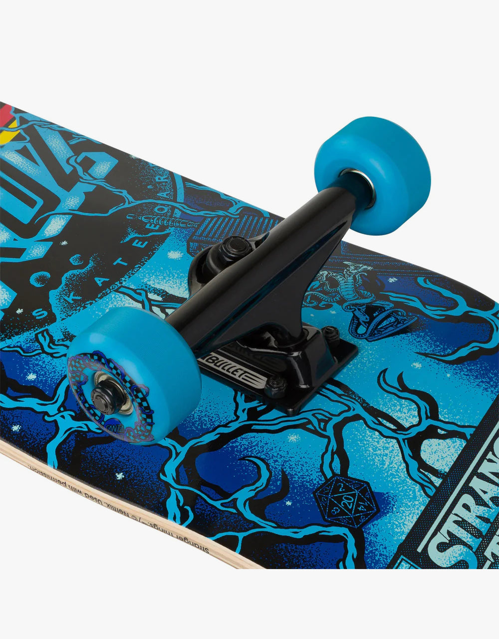 Santa Cruz x Stranger Things Classic Dot Complete Skateboard - 8.25"
