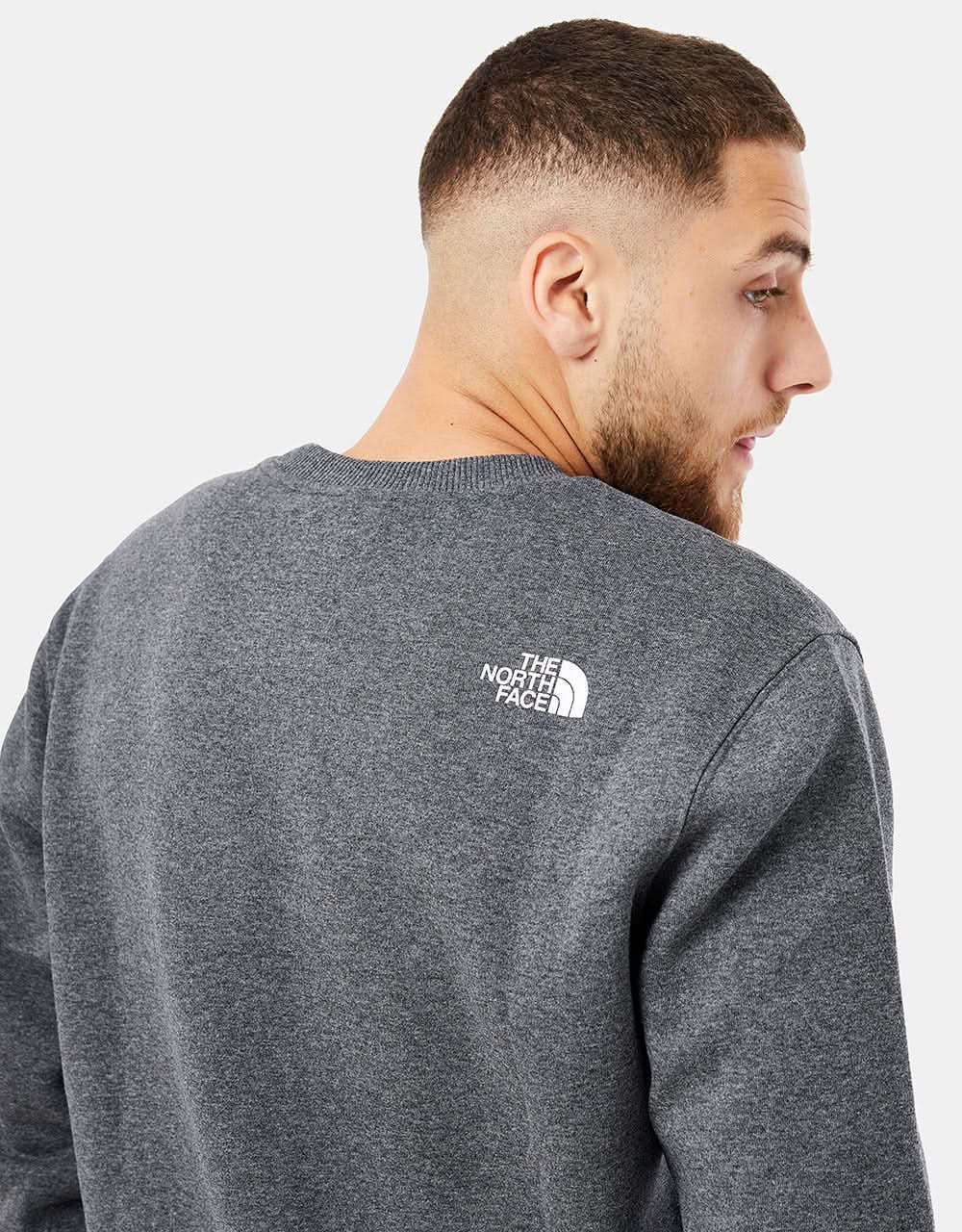 The North Face Seasonal Fine Crew - TNF Medium Grey Heather
