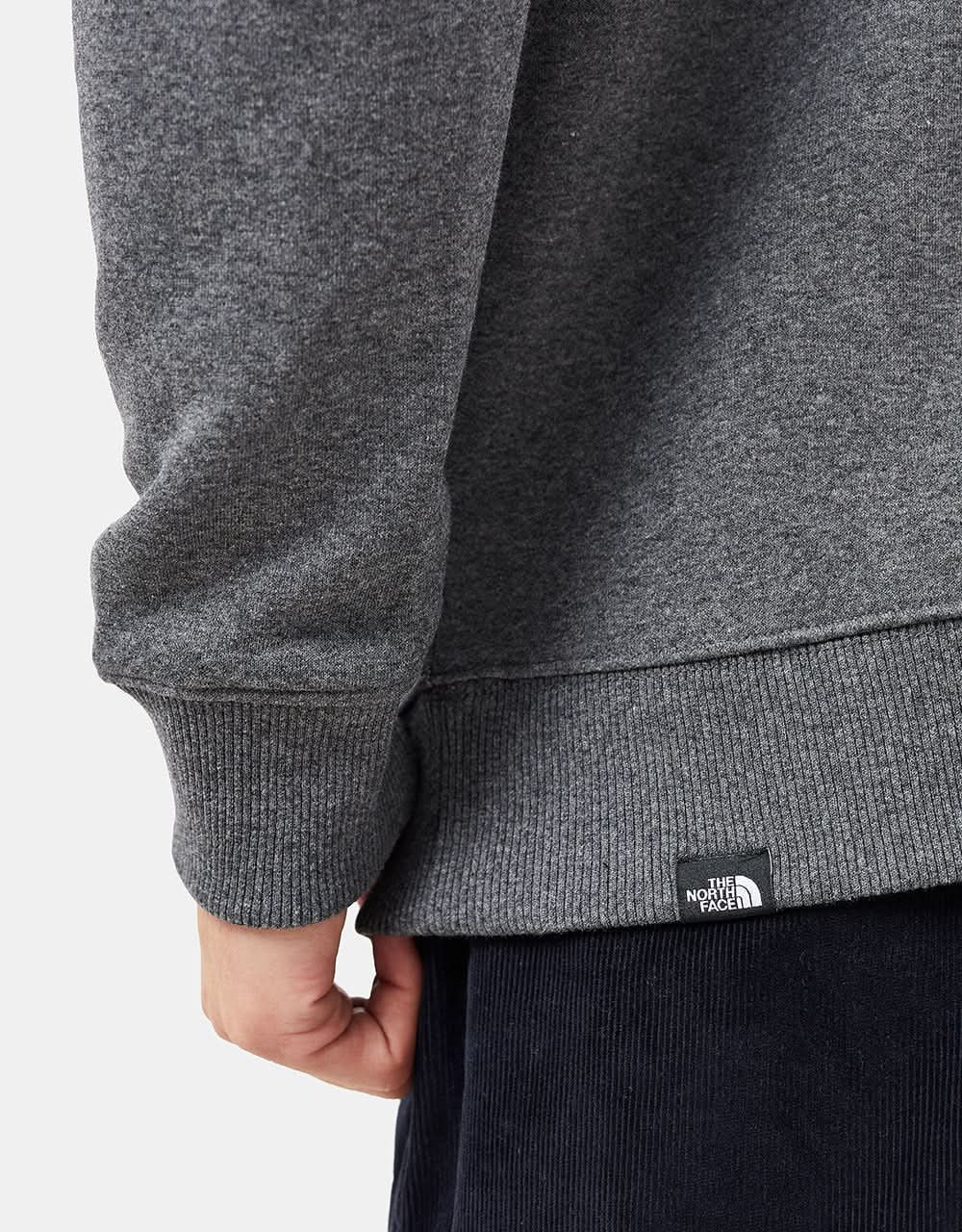 The North Face Seasonal Fine Crew - TNF Medium Grey Heather