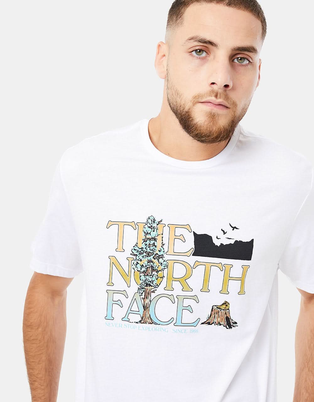 The North Face Graphic T-Shirt - TNF White (Fade)