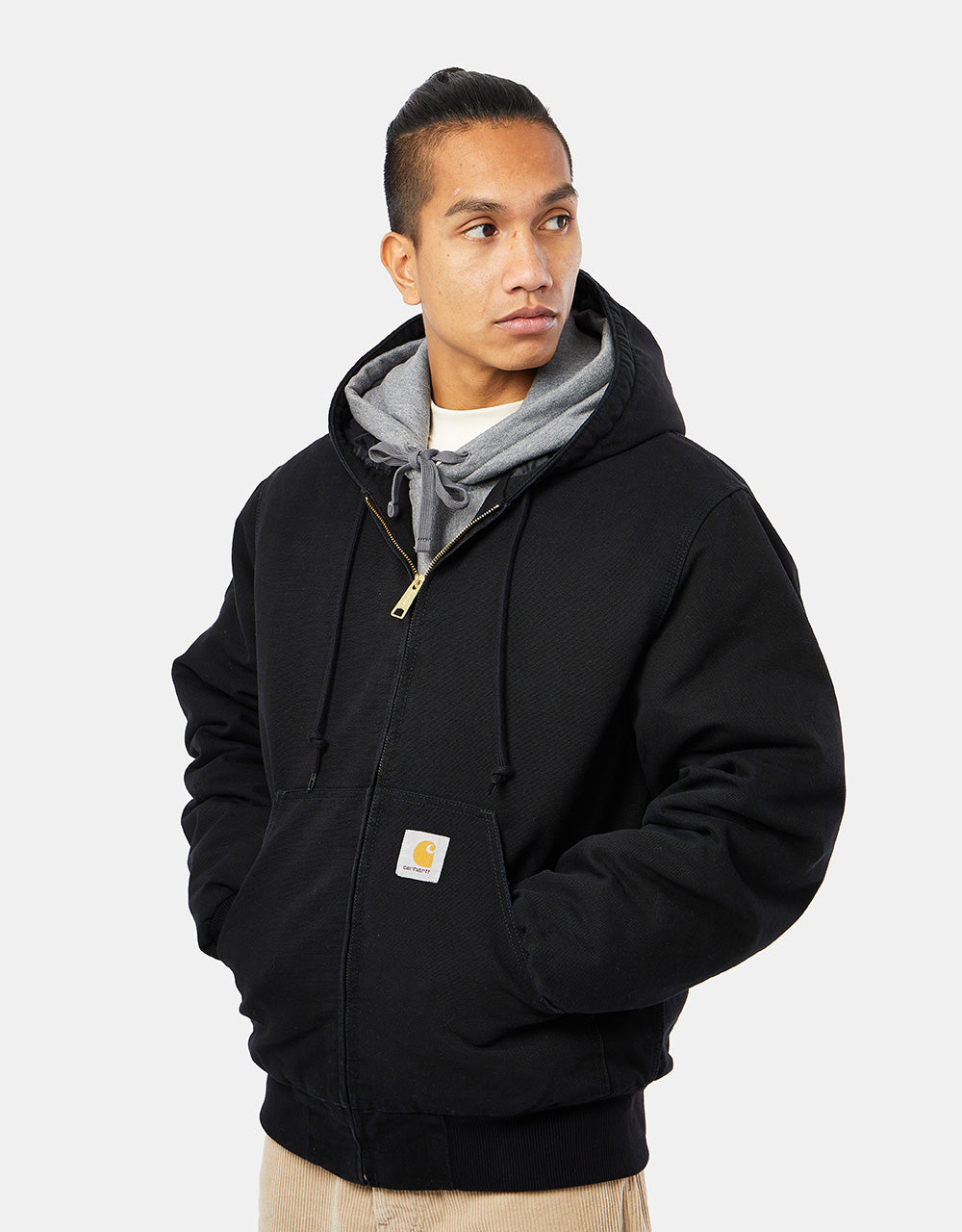 Carhartt WIP OG Active Jacket - Black (Aged Canvas)