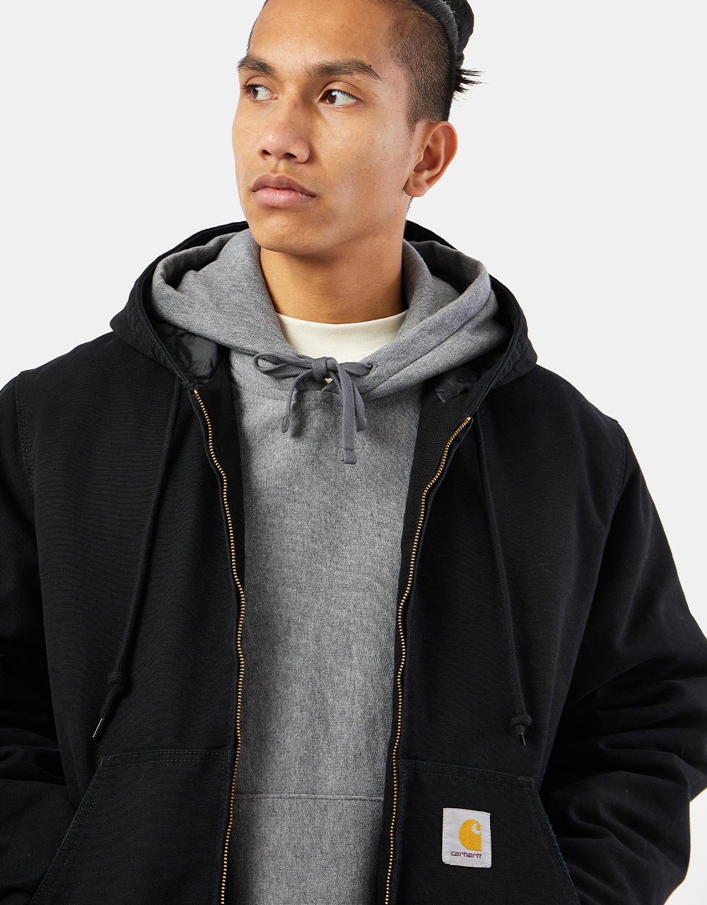 Carhartt WIP OG Active Jacket - Black (Aged Canvas)