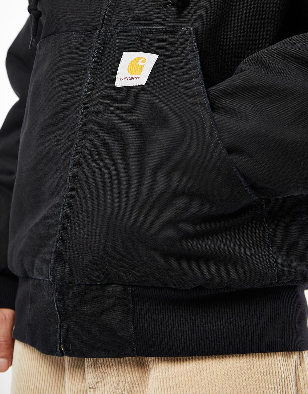 Carhartt WIP OG Active Jacket - Black (Aged Canvas)