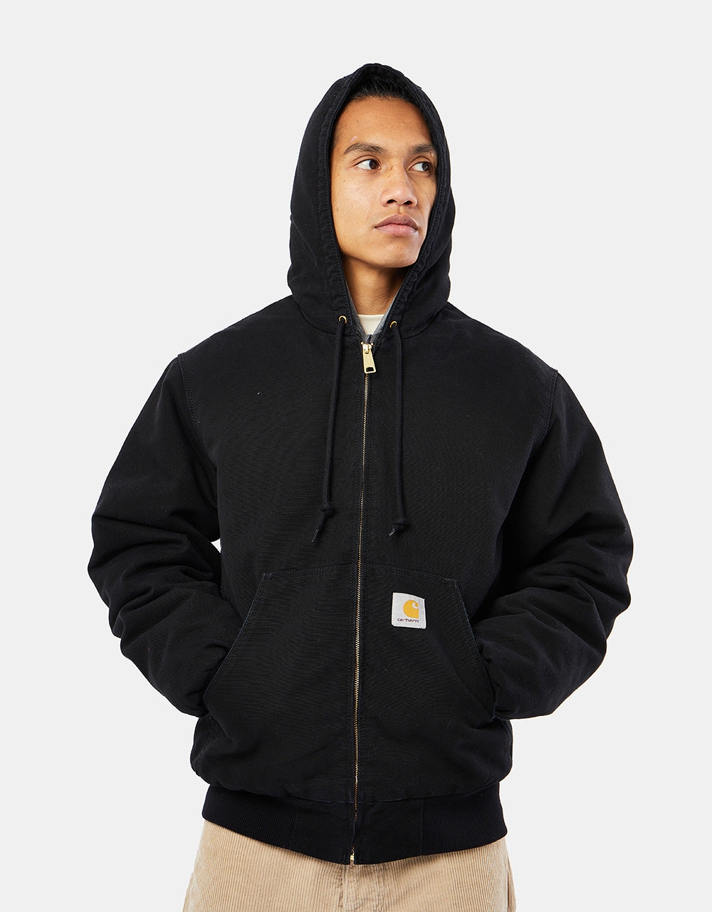 Carhartt WIP OG Active Jacket - Black (Aged Canvas)