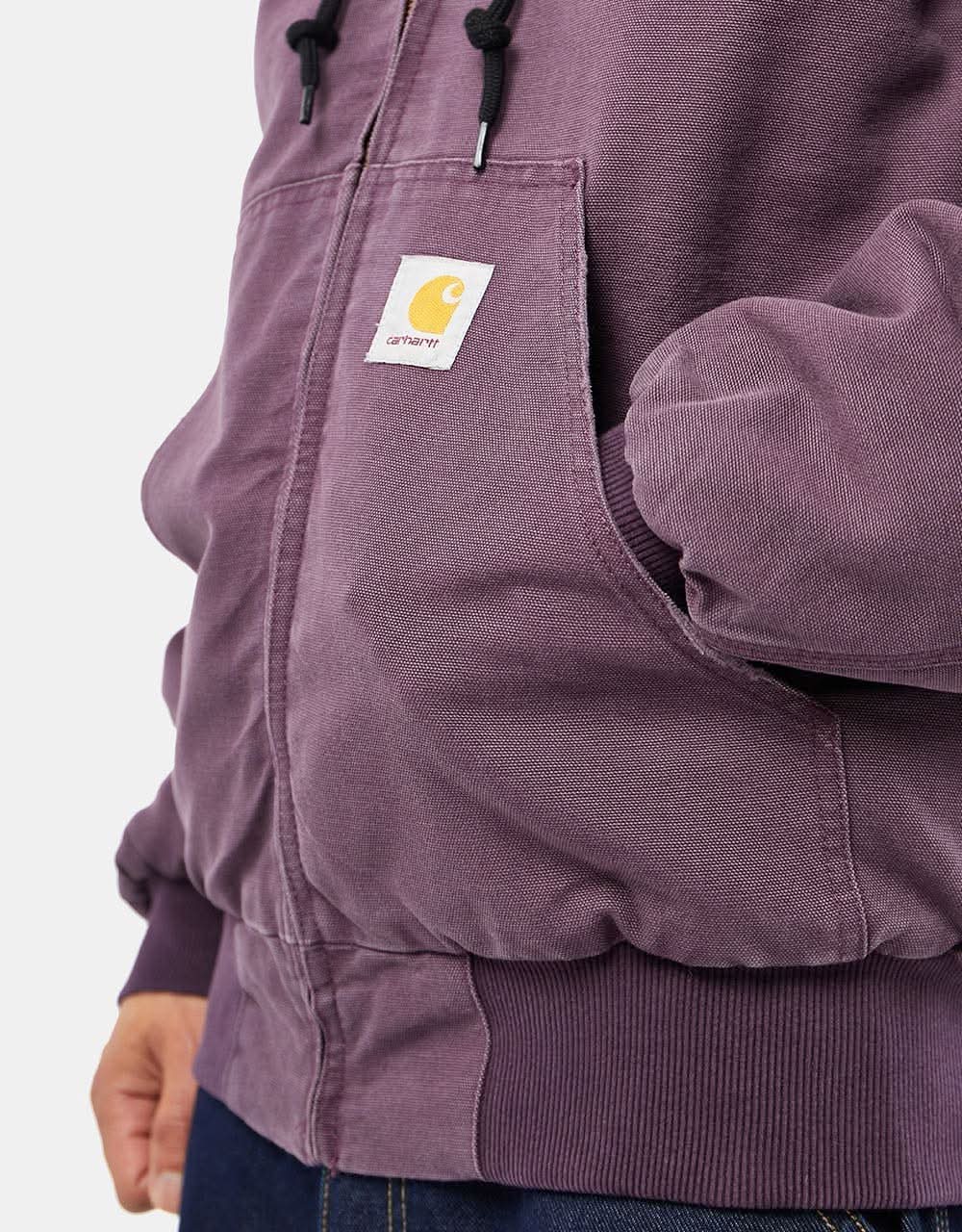 Carhartt WIP OG Active Jacket - Dark Plum (Aged Canvas)