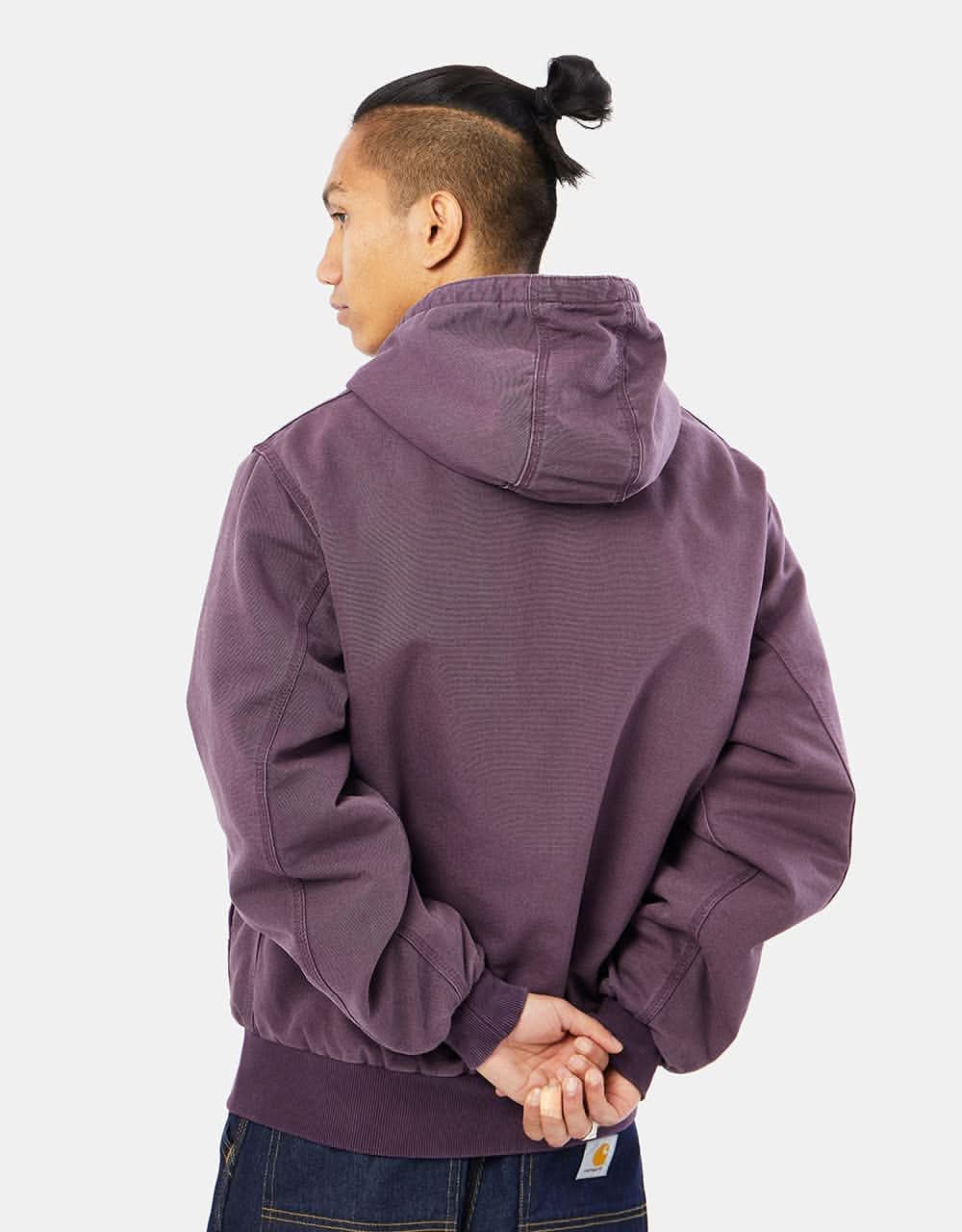 Carhartt WIP OG Active Jacket - Dark Plum (Aged Canvas)