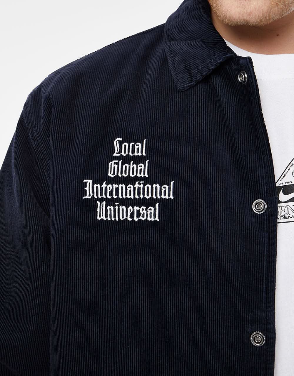 Carhartt WIP Letterman Jacket - Dark Navy/Wax