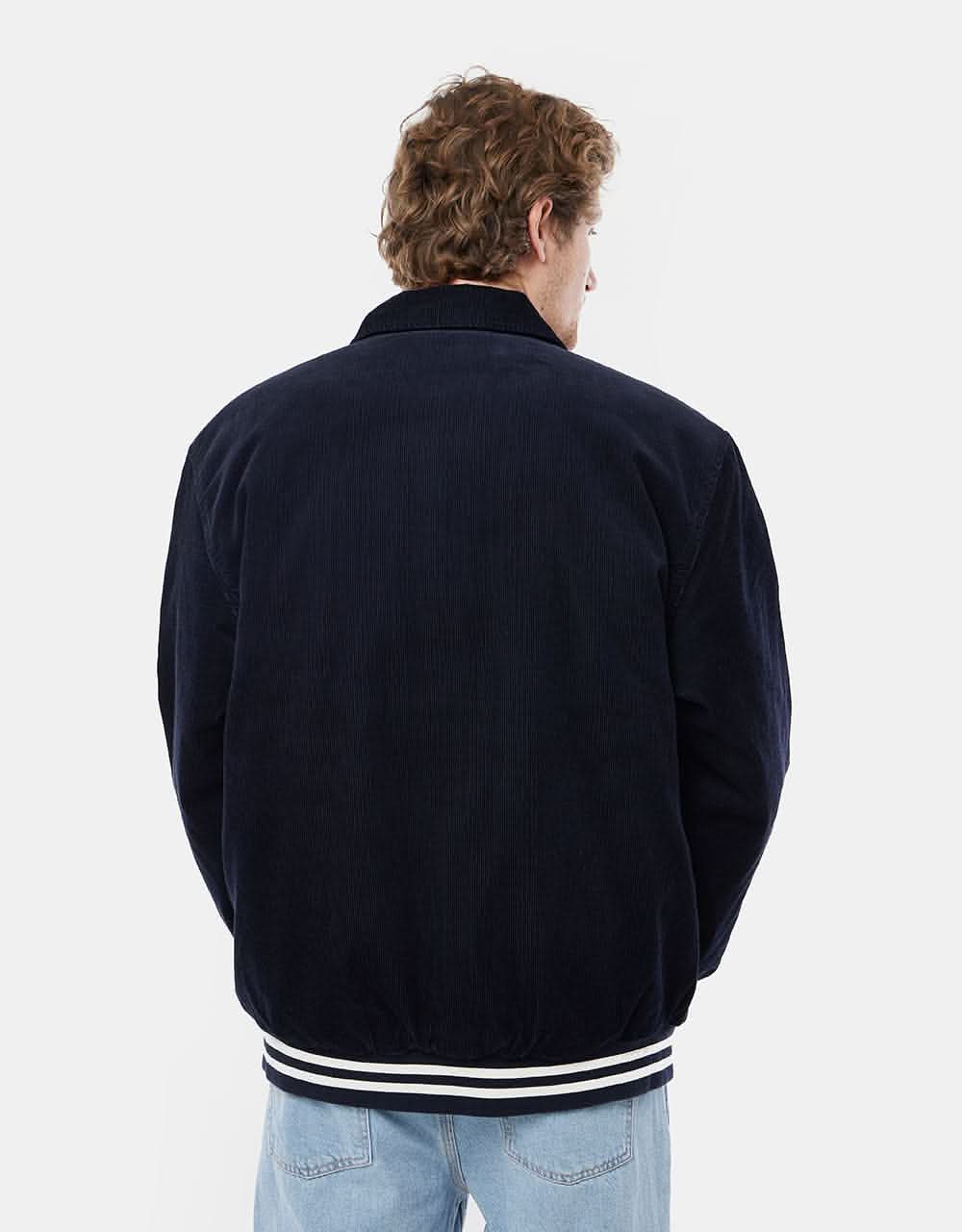 Carhartt WIP Letterman Jacket - Dark Navy/Wax