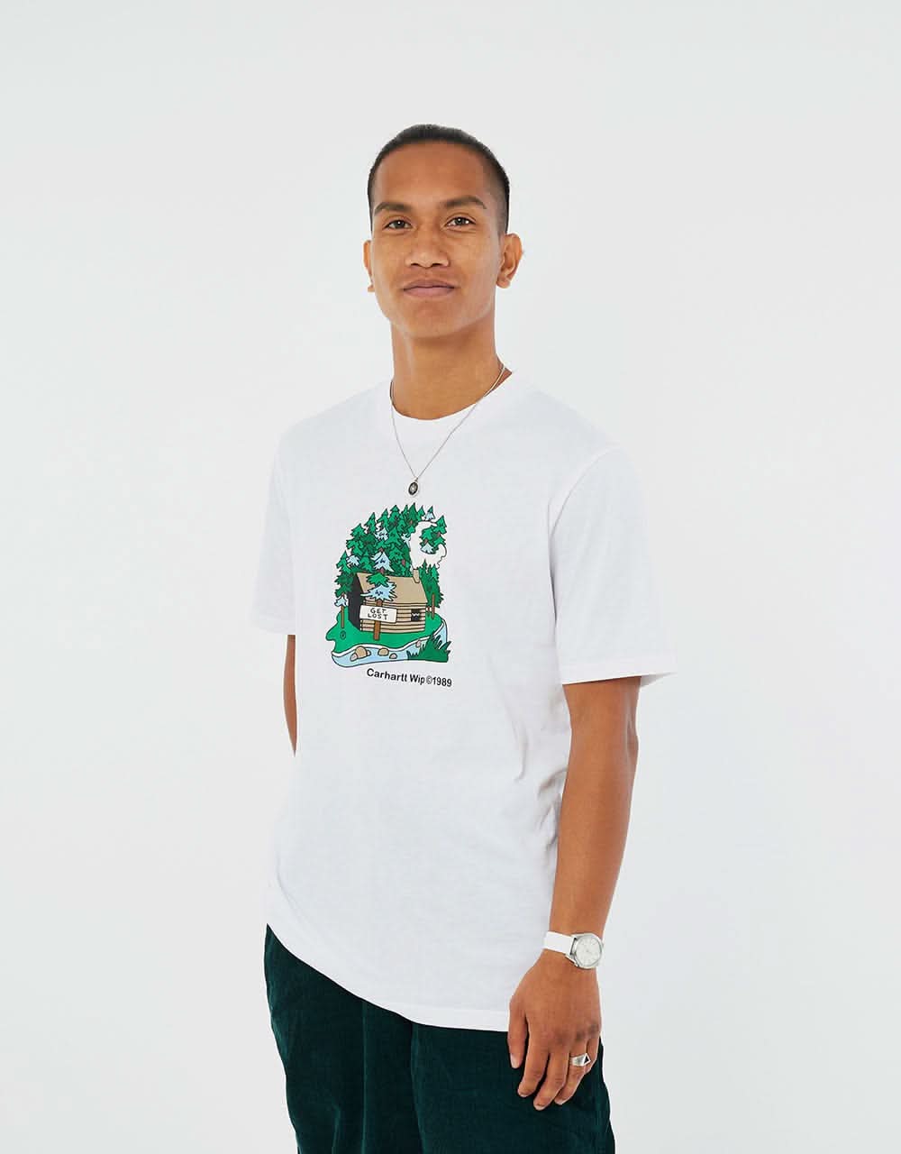 carhartt wip t shirt white