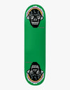 Call Me 917 Green Skull Skateboard Deck - 8.0"