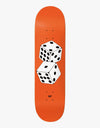 Call Me 917 Orange Dice Skateboard Deck - 8.25"