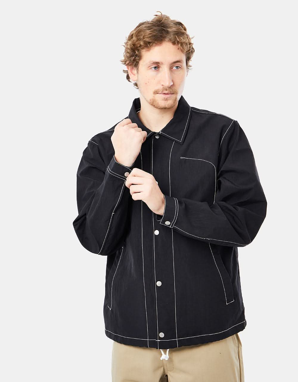 Stüssy Nylon Folsom Jacket - Black