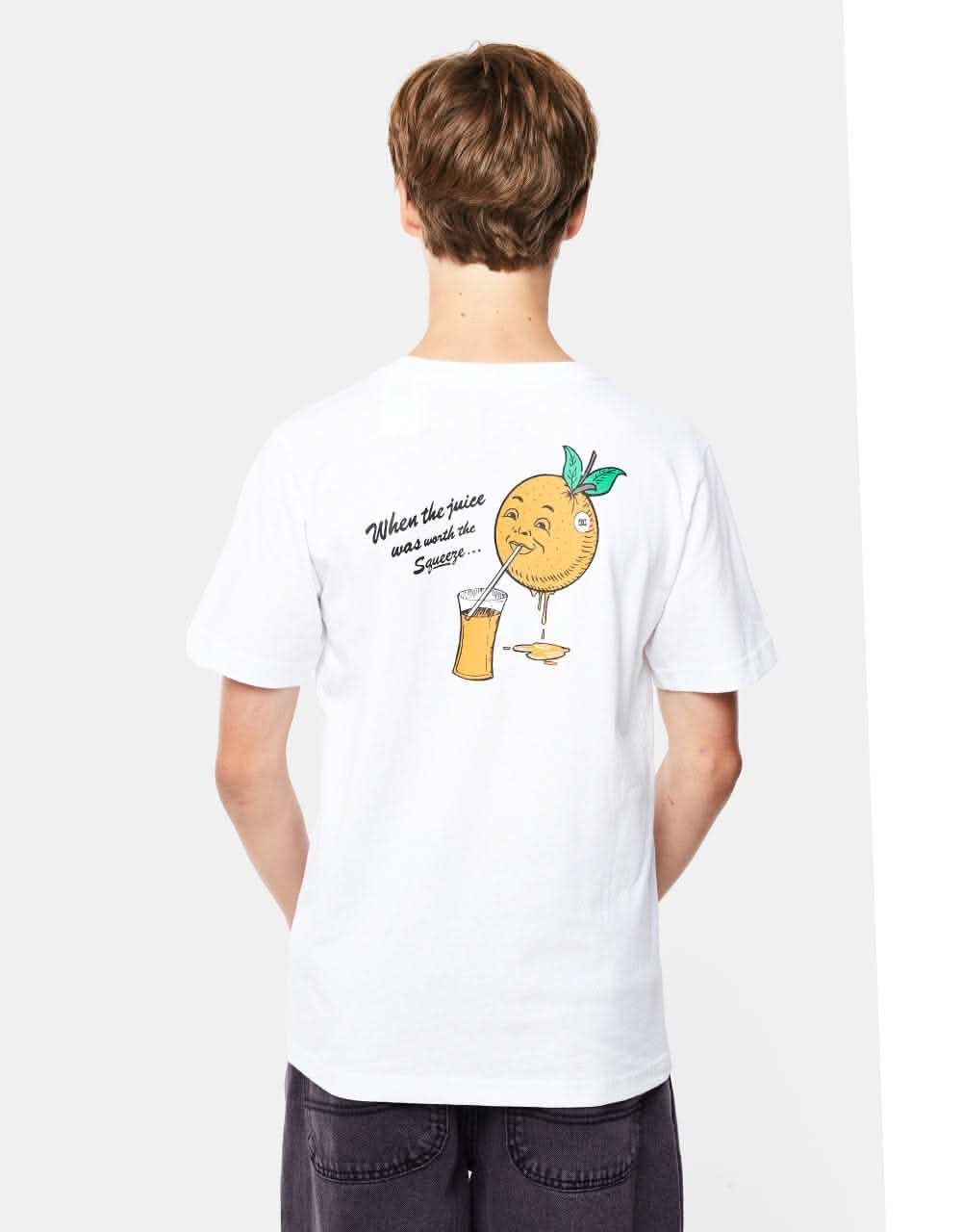 DC Big Squeeze Kids T-Shirt - White