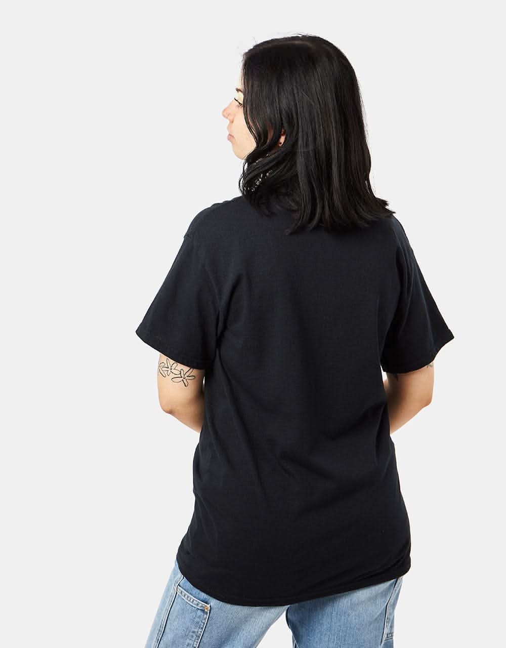 Thrasher Airbrush T-Shirt - Black
