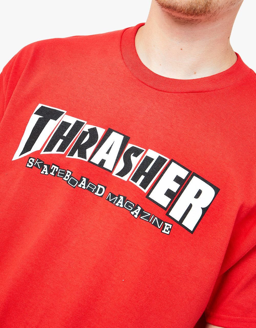 Thrasher x Baker Pullover T-Shirt - Red