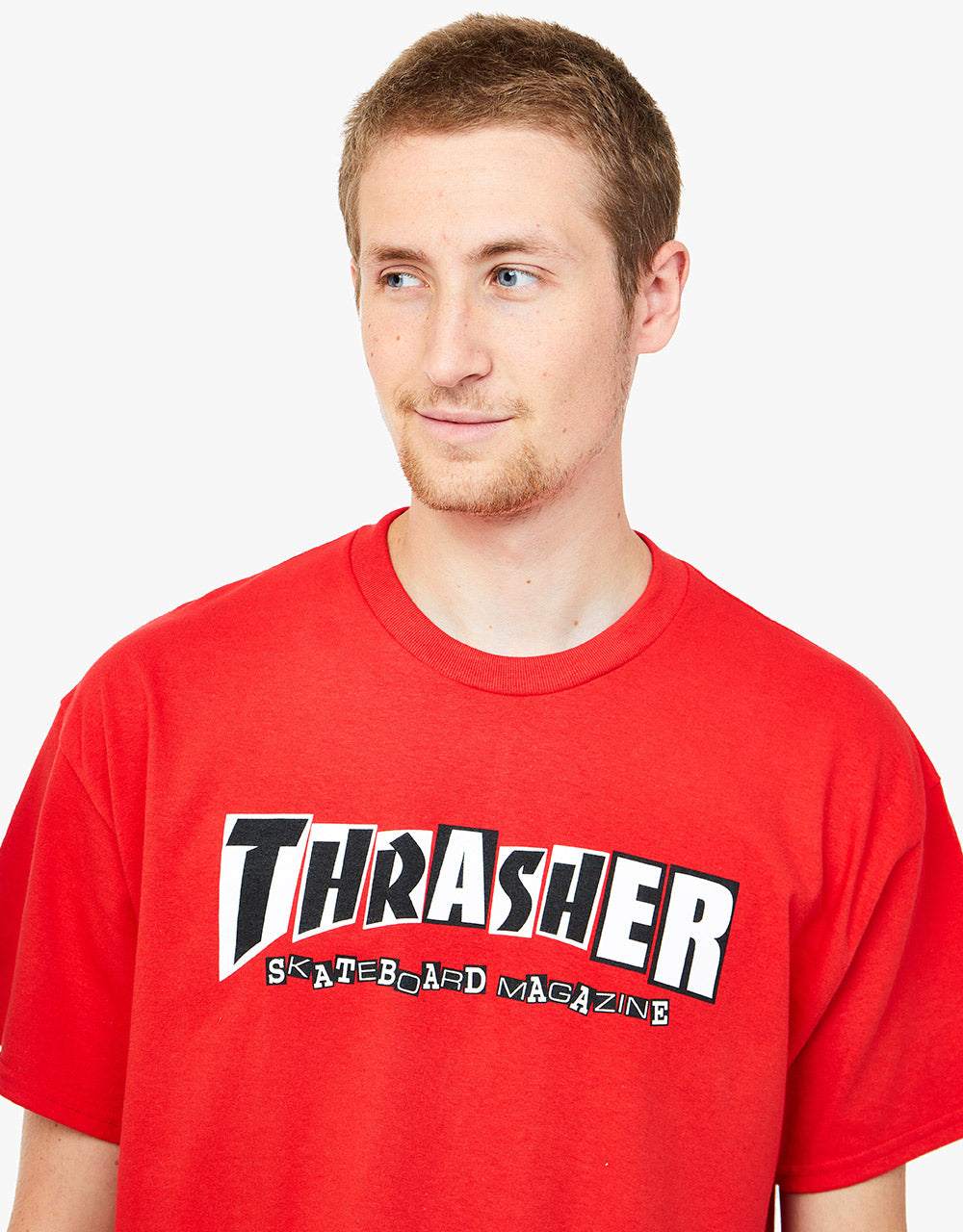 Thrasher x Baker Pullover T-Shirt - Red