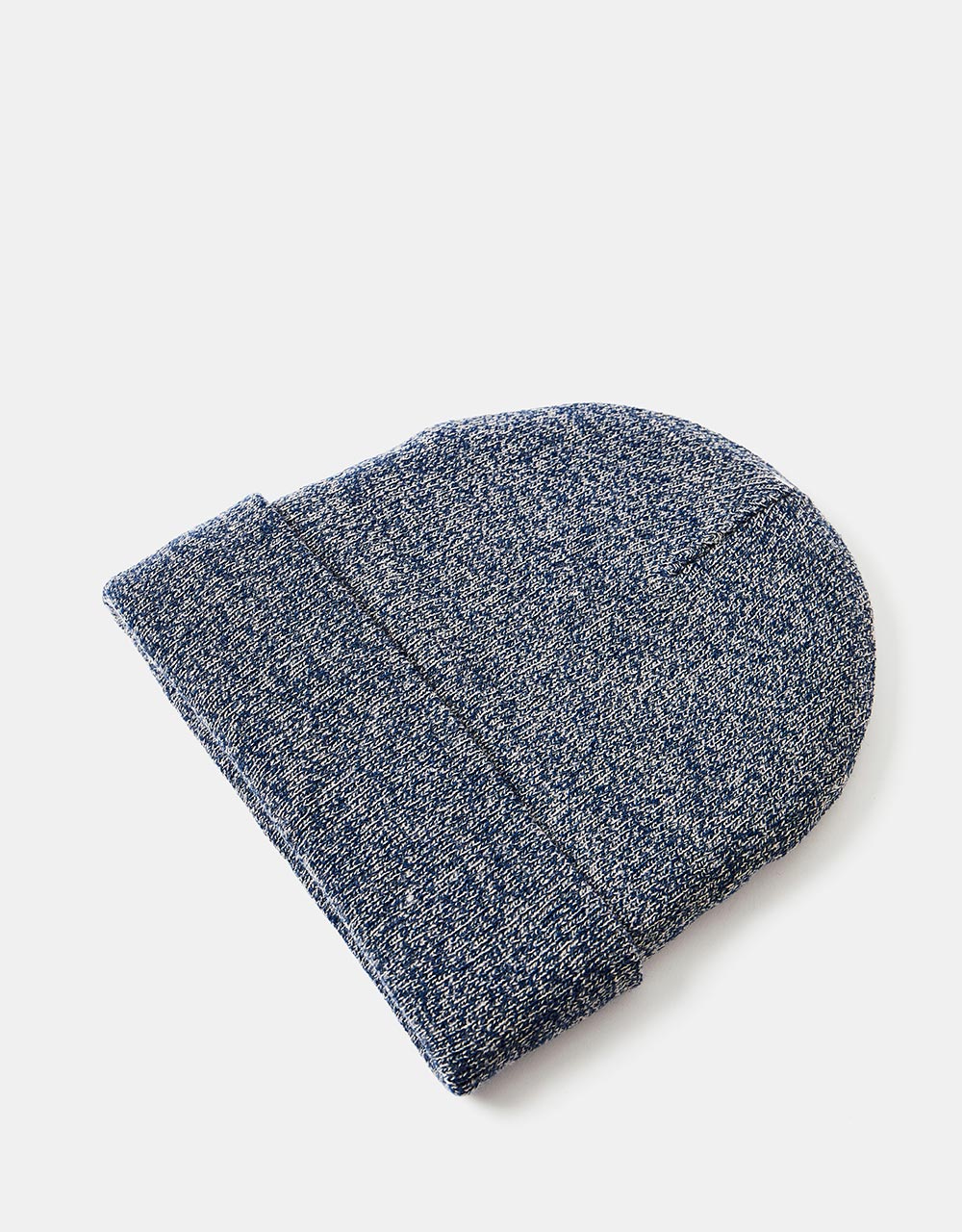Route One Recycled NY Cuff Beanie - Heather Blue