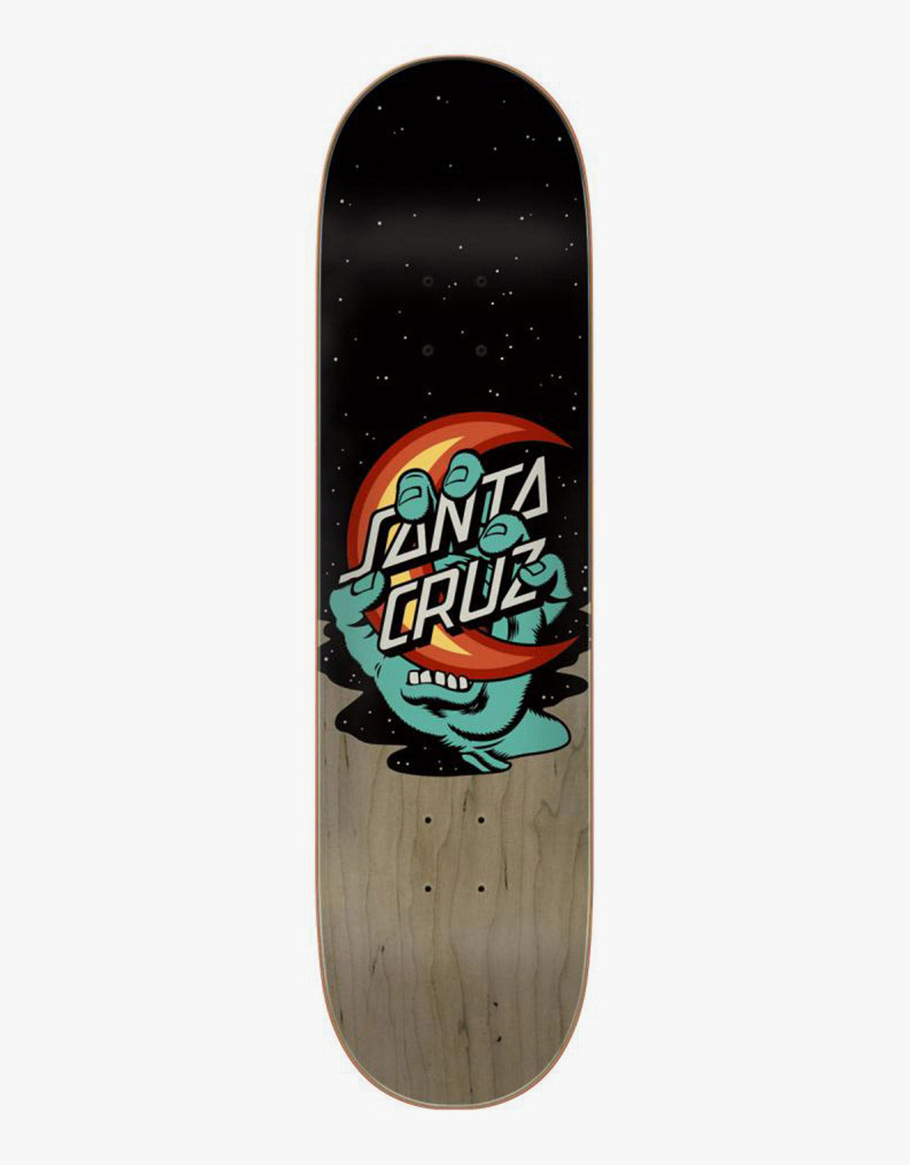Santa Cruz Screaming Delta Moon Skateboard Deck - 8.25"